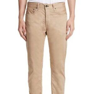 Rag & Bone Fit 2 Five-pocket Twill Pants In Beige